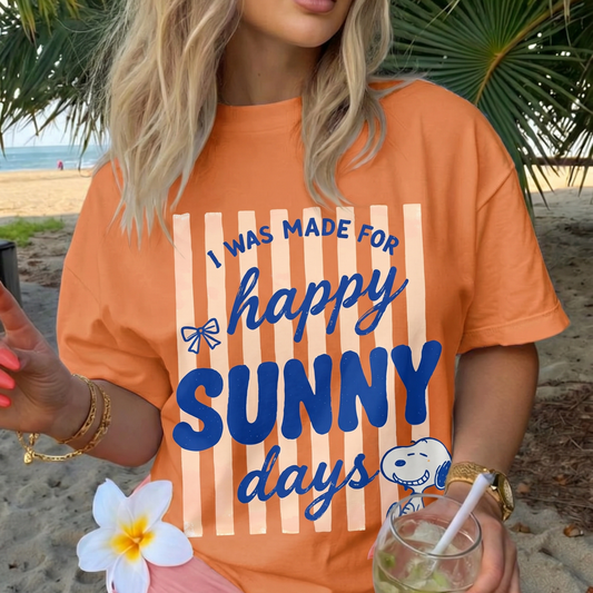 ChaoticClub Summer Happy Sunny Days Dog T-shirt