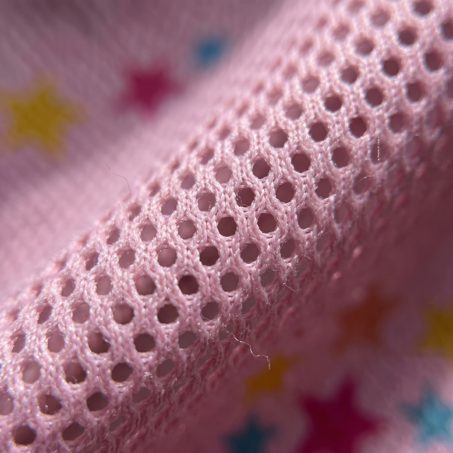 ChaoticClub Striped Leopard Over It Sea Turtle Mesh Jersey - Button & Collar Close Up