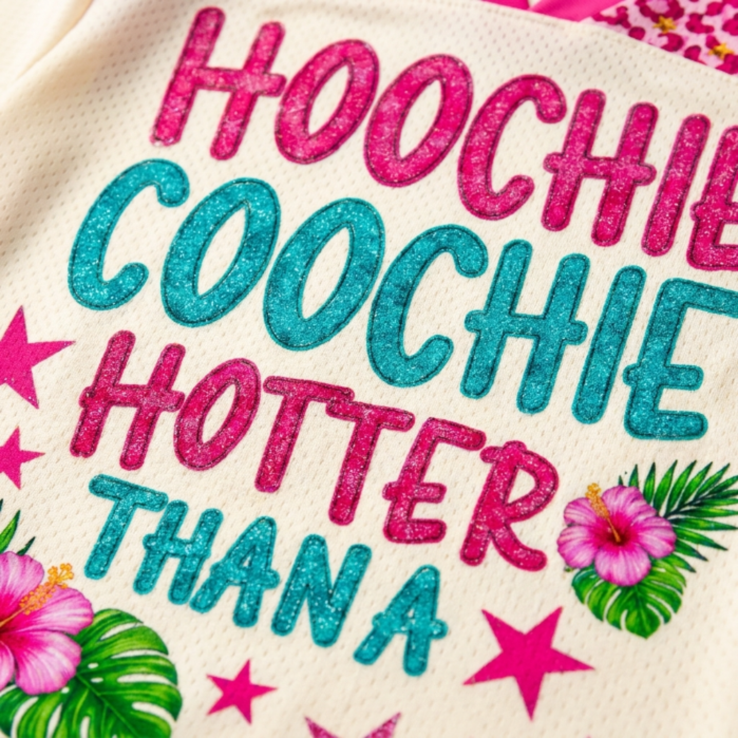ChaoticClub Hotter Than a Hoochie Coochie Mesh Jersey