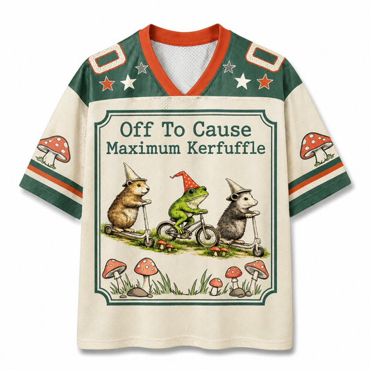ChaoticClub Off To Cause Maximum Kerfuffle Mesh Jersey