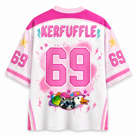 ChaoticClub Off To Kerfuffle Pink Mesh Jersey