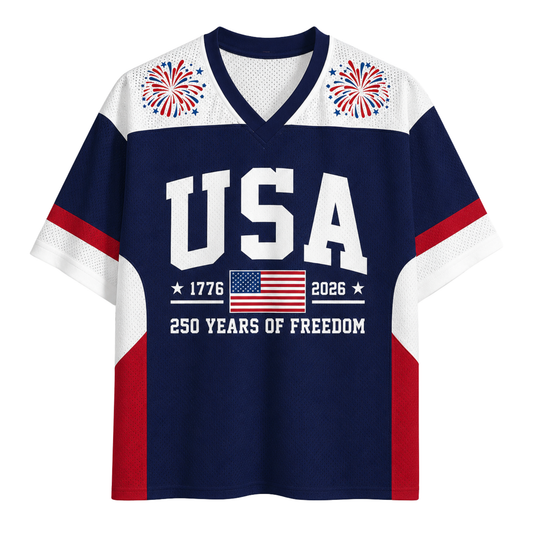 ChaoticClub 250 Years of Freedom USA 1776 -2026 Mesh Jersey