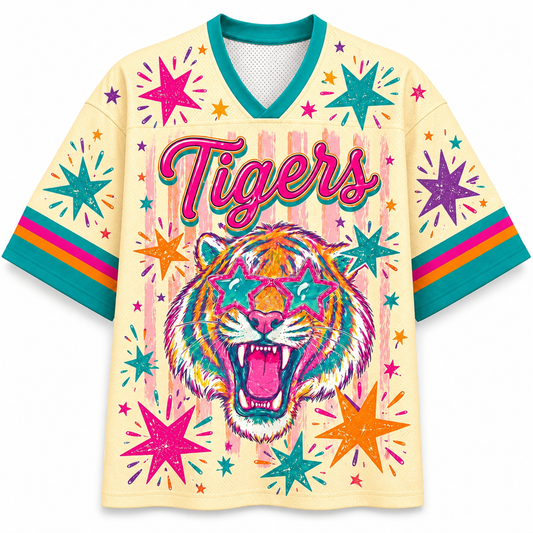 ChaoticcClub Tiger Stars Mascot Mesh Jersey