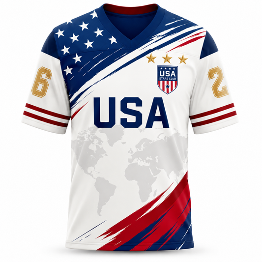 ChaoticClub USA Star Personalized Soccer Jersey