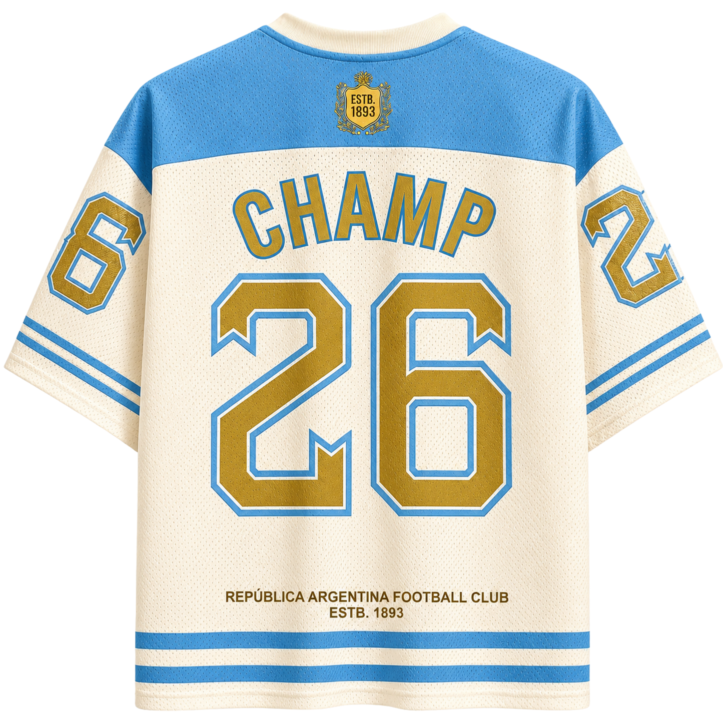 ChaoticClub Argentina Soccer Champ Mesh Jersey