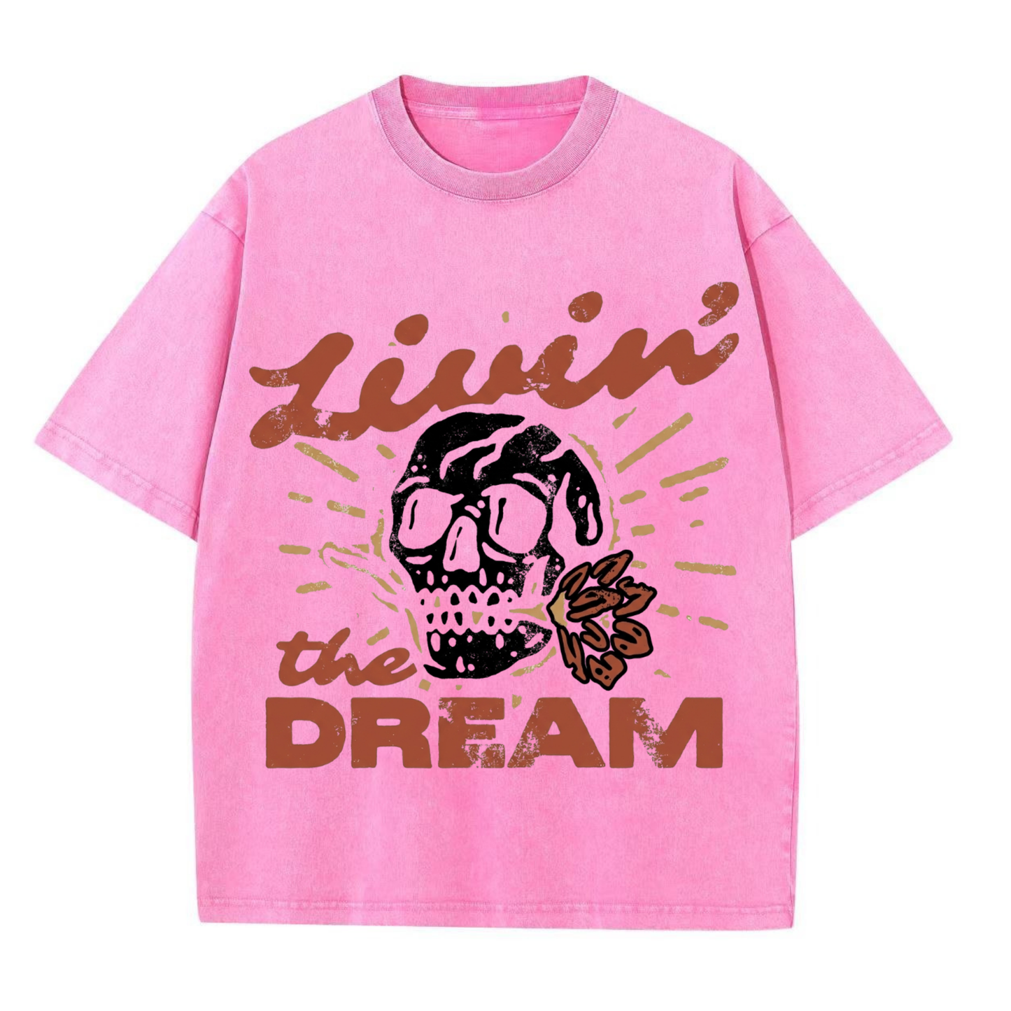 ChaoticClub Livin' the Dream Washed T- shirt