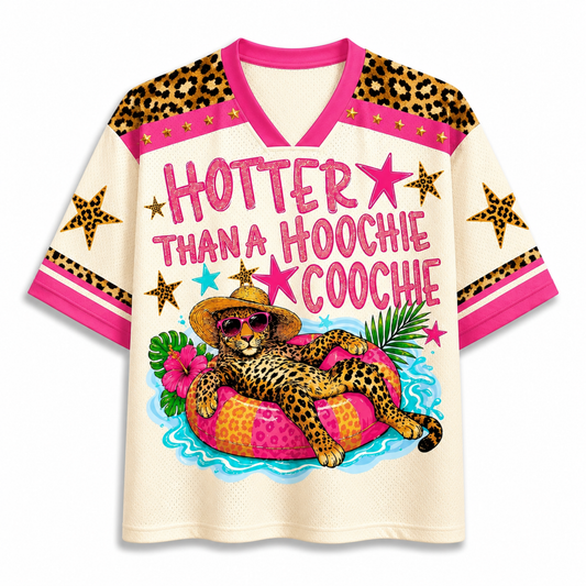 ChaoticClub Hoochie Coochie Summer Leopard Mesh Jersey