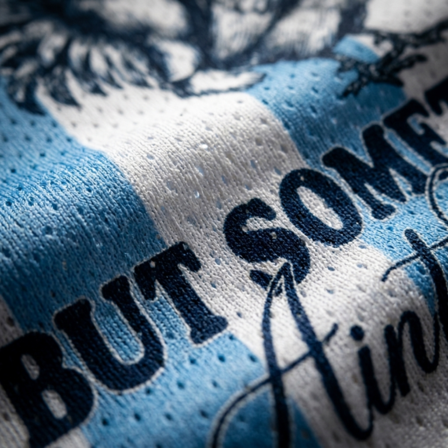 ChaoticClub Undiagnosed But Something Aint Wrong Argentina Mesh Jersey
