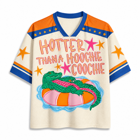 ChaoticClub Gator Hotter Than A Hoochie Coochie Mesh Jersey
