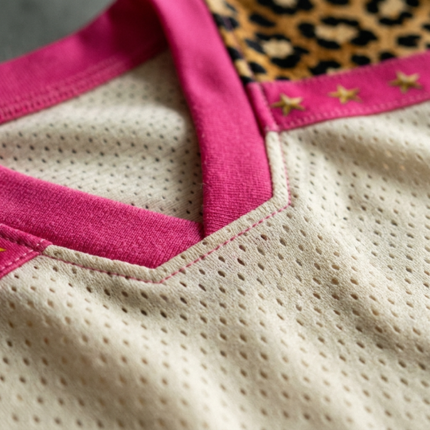 ChaoticClub Hoochie Coochie Summer Leopard Mesh Jersey