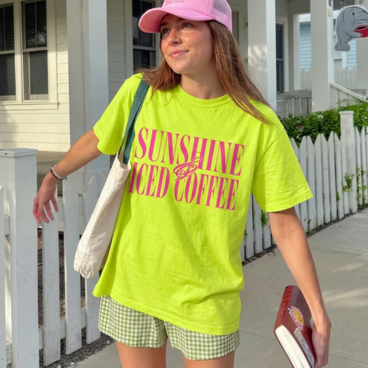 ChaoticClub Sunshine & Iced Coffee T-shirt