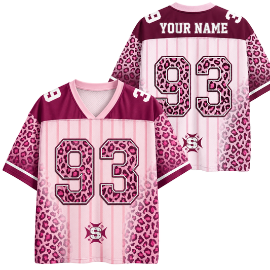 Chaotic Club Leopard Name & Number Personalized Mesh Jersey
