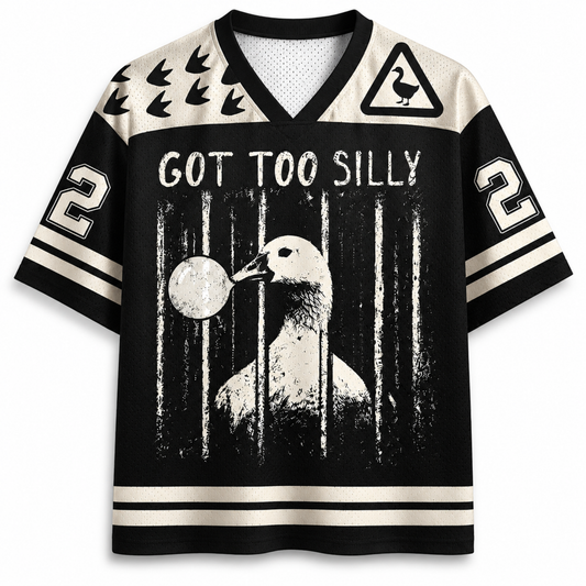 ChaoticClub GOT TOO SILLY Unhinged Mesh Jersey