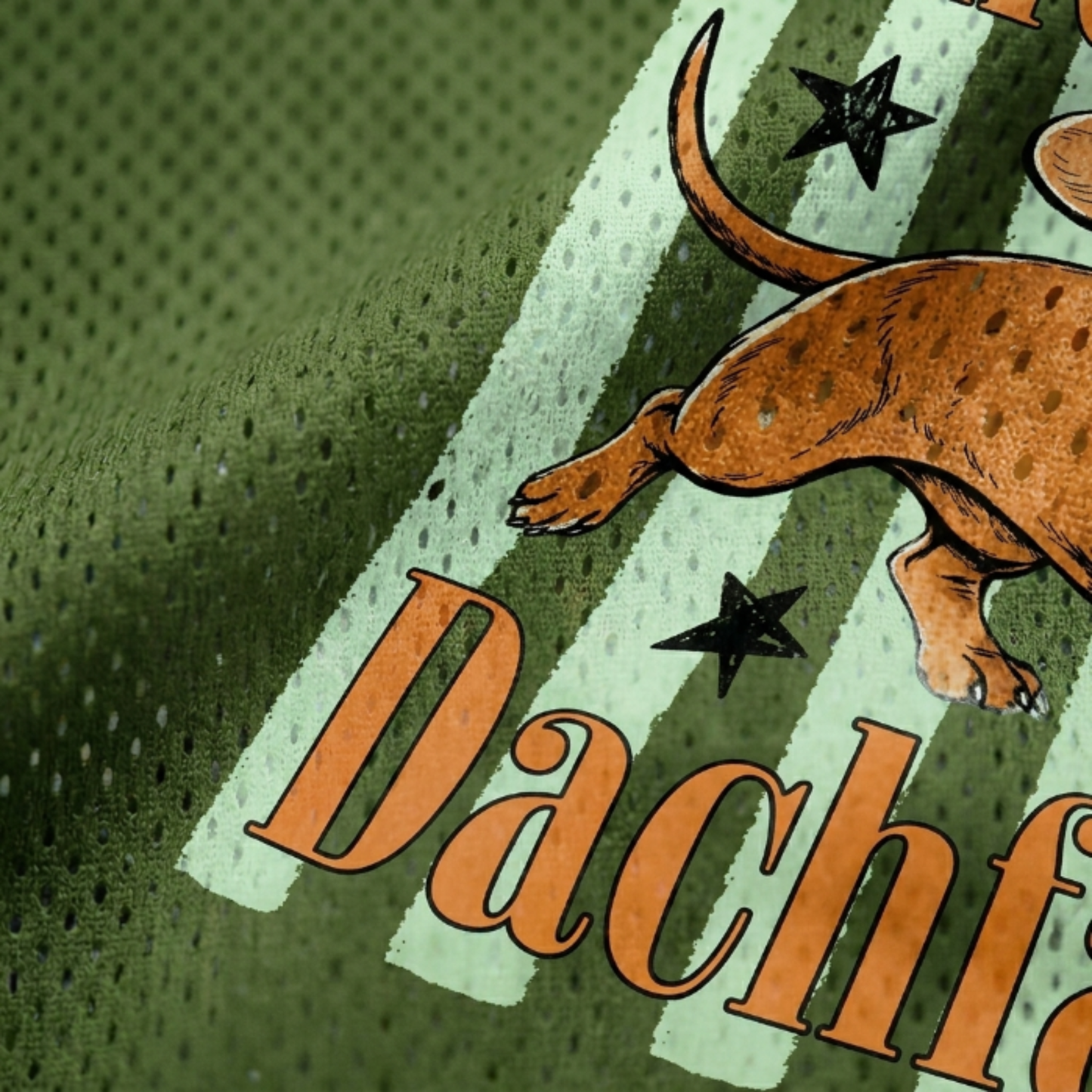 ChaoticClub The Dachfather Dachshund Dog Mesh Jersey