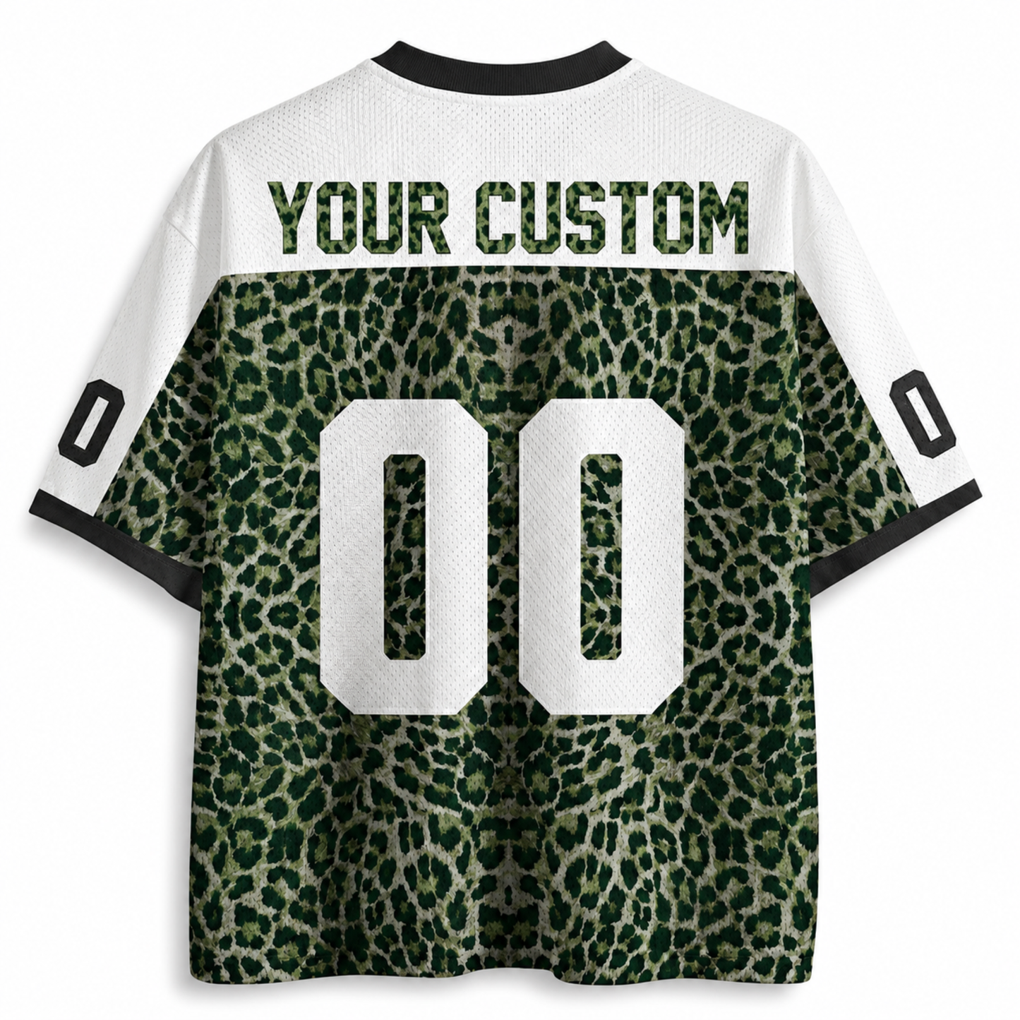 ChaoticClub Leopard Stars Personalized Mesh Jersey - Size Chart & Fit Guide