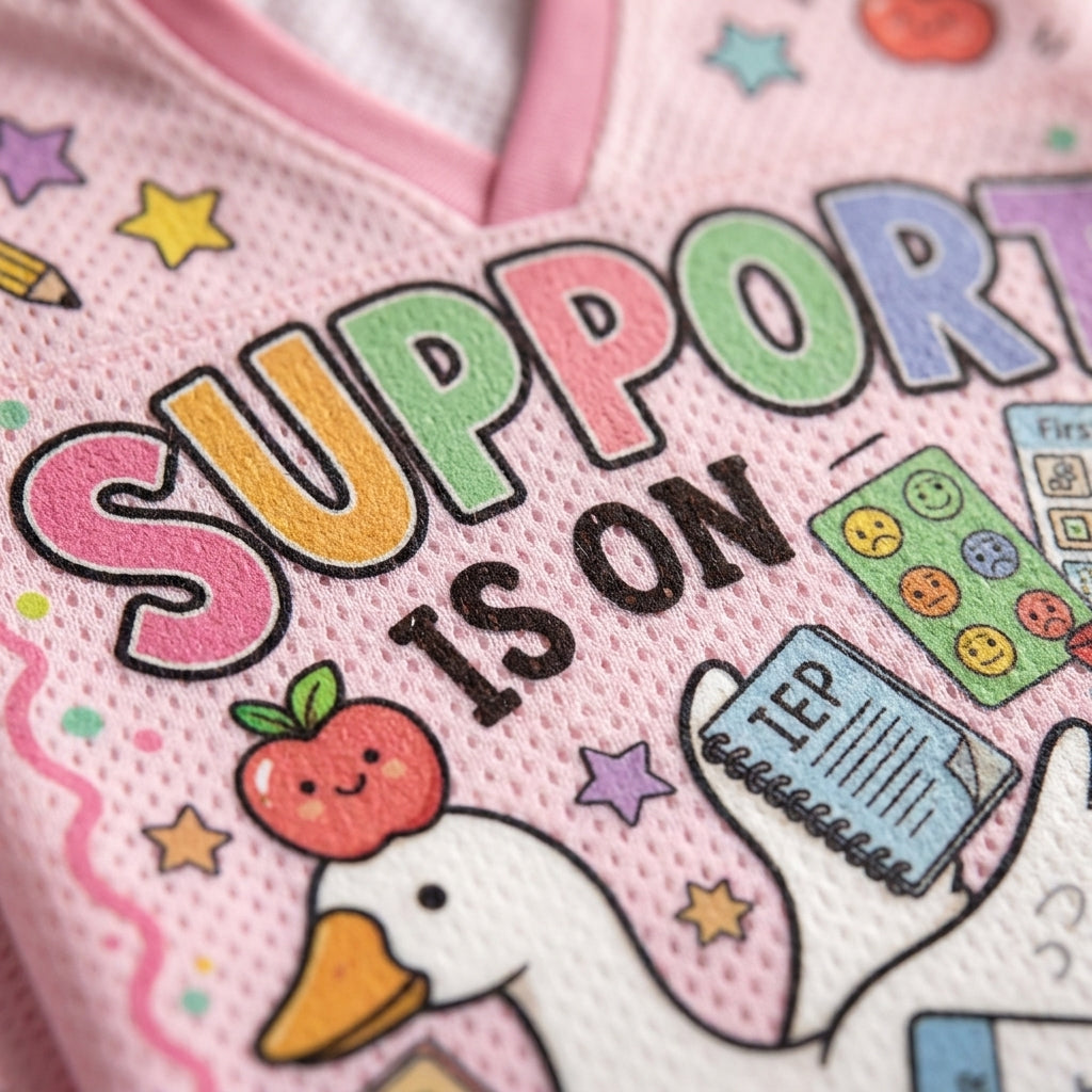 ChaoticClub Silly Goose Special Education Teacher Mesh Jersey