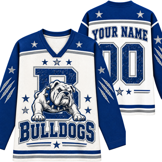 Chaotic Club Custom Mascot Monogram Long Sleeve Jersey