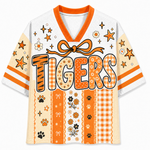 Chaotic Club Retro Floral Mascot Vintage Wildflower Mesh Jersey