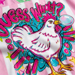 ChaoticClub Guess What Chicken Butt Bubblegum Mesh Jersey