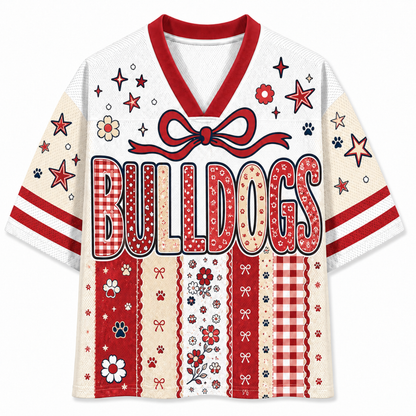 Chaotic Club Retro Floral Mascot Vintage Wildflower Mesh Jersey