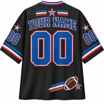 Chaotic Club Retro Mascot Game Day Football Mesh Jersey