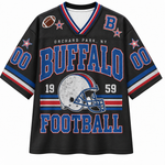 Chaotic Club Retro Mascot Game Day Football Mesh Jersey