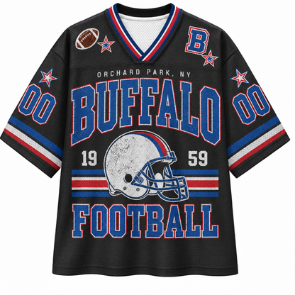 Chaotic Club Retro Mascot Game Day Football Mesh Jersey