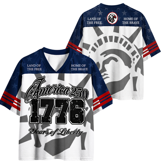 ChaoticClub 250th USA America 1776 Liberty Mesh Jersey
