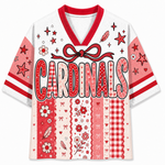 Chaotic Club Retro Floral Mascot Vintage Wildflower Mesh Jersey