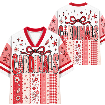 Chaotic Club Retro Floral Mascot Vintage Wildflower Mesh Jersey
