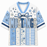 Chaotic Club Retro Floral Mascot Vintage Wildflower Mesh Jersey
