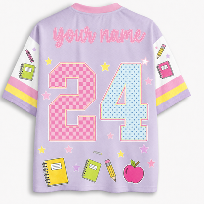 ChaoticClub School Mascot Personalized Mesh Jersey