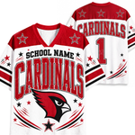 Chaotic Club Retro School Mascot School Spirit Team Mesh Jersey