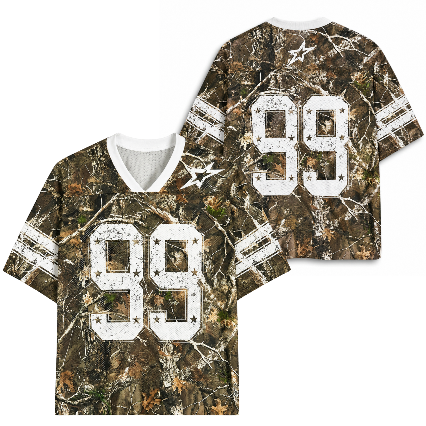 ChaoticClub Pesonalized Camo Mesh Jersey