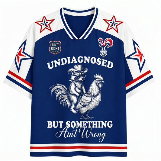 ChaoticClub Undiagnosed But Something Aint Wrong France Mesh Jersey