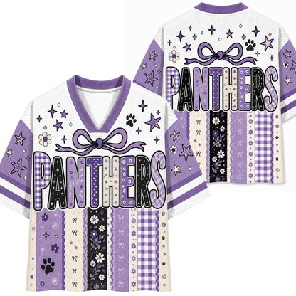 Chaotic Club Retro Floral Mascot Vintage Wildflower Mesh Jersey