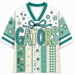 Chaotic Club Retro Floral Mascot Vintage Wildflower Mesh Jersey