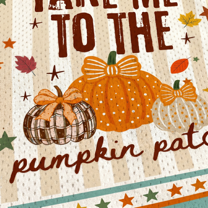 ChaoticClub Striped Fall Take Me To The Pumpkin Patch Mesh Jersey