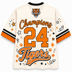 ChaoticClub Mascot Preppy Team Game Day Mesh Jersey