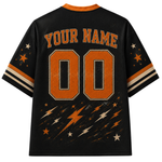 Chaotic Club Retro Mascot Lightning Game Day Mesh Jersey