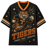 Chaotic Club Retro Mascot Lightning Game Day Mesh Jersey