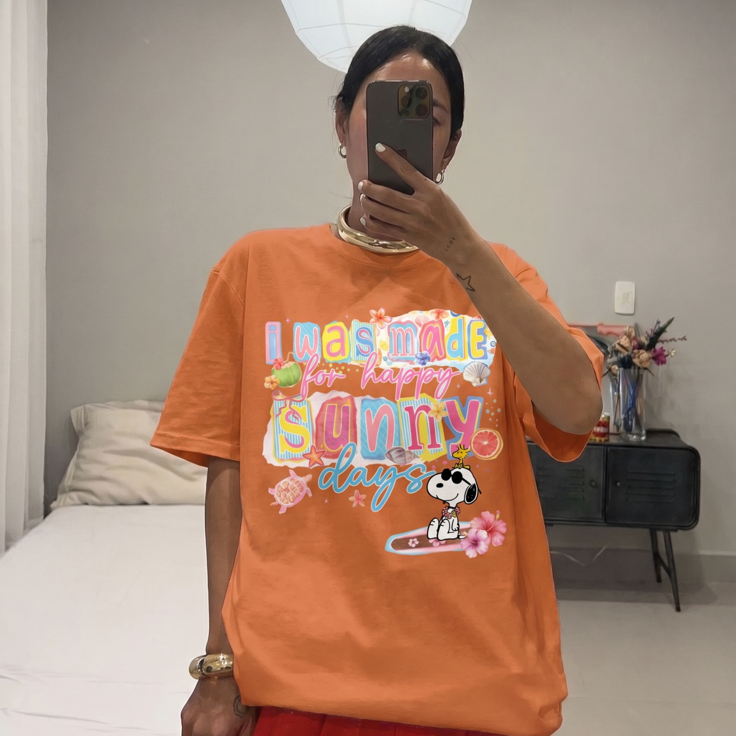 ChaoticClub Summer Sunny Days Dog Neon T-shirt