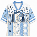 Chaotic Club Retro Floral Mascot Vintage Wildflower Mesh Jersey