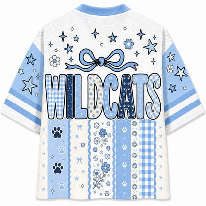 Chaotic Club Retro Floral Mascot Vintage Wildflower Mesh Jersey