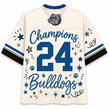 ChaoticClub Mascot Preppy Team Game Day Mesh Jersey
