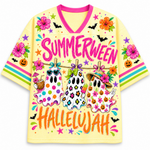 ChaoticClub Summerween Hallelujah Ghost Halloween Mesh Jersey