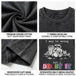 ChaoticClub I May Be Wrong Raccoon Washed T-Shirt
