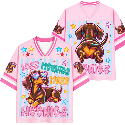 ChaoticcClub Less Meanies More Weenies Mesh Jersey