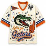 ChaoticClub Mascot Preppy Team Game Day Mesh Jersey