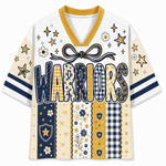 Chaotic Club Retro Floral Mascot Vintage Wildflower Mesh Jersey